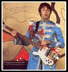 The Unique Guitar Blog: McCartney's Rickenbacker 4001S LH Bass