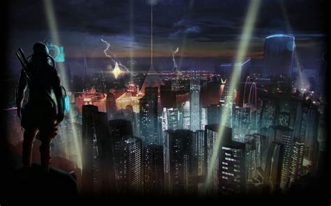 Download Cyberpunk Video Game Shadowrun Chronicles HD Wallpaper