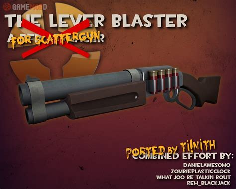 The Lever Blaster (Scattergun version) » TF2 - Skins Scout | GAMEMODD