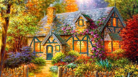 Cottage Wallpapers - Top Free Cottage Backgrounds - WallpaperAccess