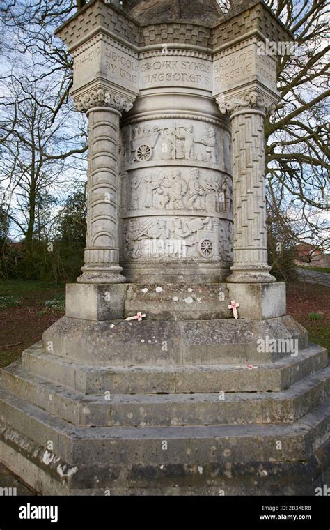 Wagoner’s Memorial monument, Sledmere Village, East Yorkshire, England ...