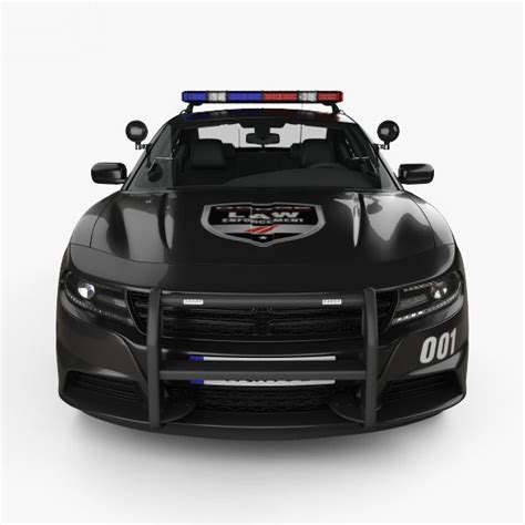 Dodge Charger Police with HQ interior 2015 3D Model $399 - .3ds .c4d ...