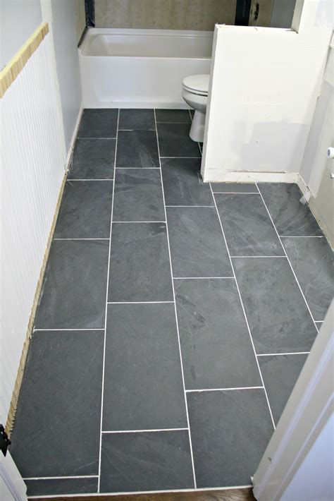 Dark Grey Slate Bathroom Tiles - 35 stunning ideas for the slate grey ...