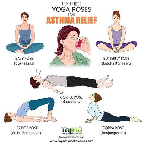 Yoga for Asthma: 10 Exercises for Relief - eMediHealth | Asthma ...