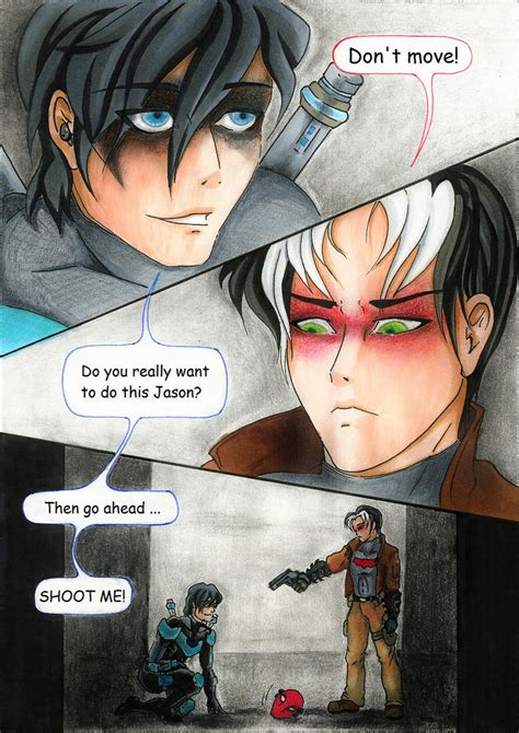 Nightwing and Red Hood by Inuko-sama on DeviantArt