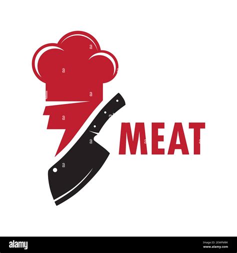 Vector logo of a meat shop and restaurant Stock Vector Image & Art - Alamy