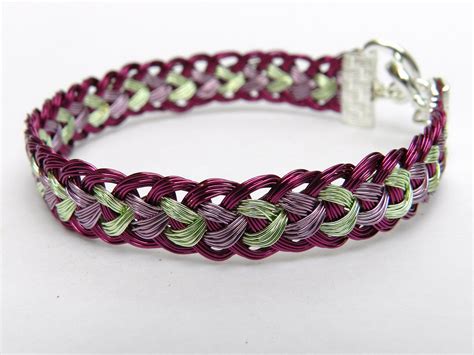 Wire Kumihimo Jewellery Tutorial Half Round Braid - Prumihimo