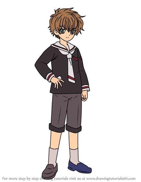 Learn How to Draw Syaoran Li from Cardcaptor Sakura (Cardcaptor Sakura ...