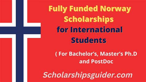 Fully Funded Norway Scholarships 2023 for International Students