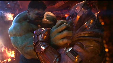 Hulk vs Thanos - Fight Scenes - Avengers Infinity War HD Clip - YouTube