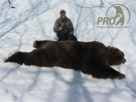 7-day Russian Kamchatka Brown Bear Hunt for One Hunter