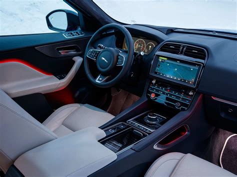 Jaguar F Pace Interior 2020 - dustercannedair