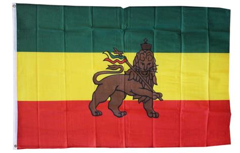 Buy Ethiopia - 3'X5' Polyester Flag (Lion) | Flagline