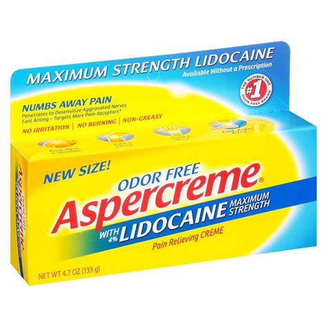 Aspercreme Creme with Lidocaine | Walgreens