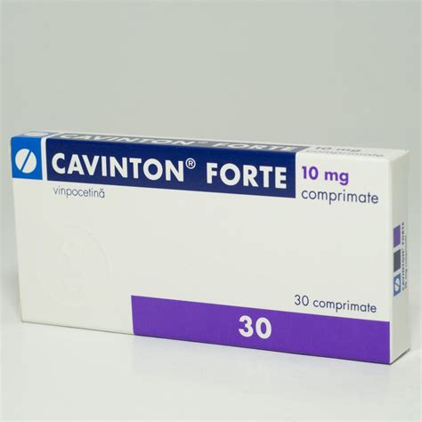 Cavinton forte 10mg x 2blist x 15compr | Catena | Preturi mici!