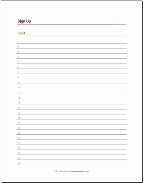 Top Notch Free Sign Up Sheet Template Word 2019 Annual Leave Planner ...