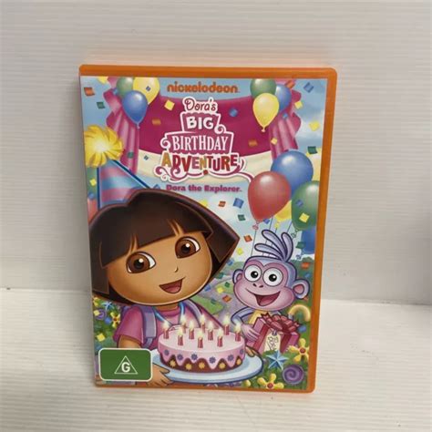 DORA THE EXPLORER- Dora's Big Birthday Adventure (DVD, 2010) R4 PAL $12 ...