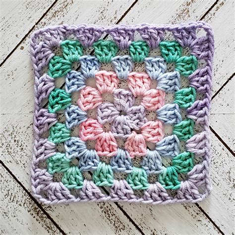 Free Printable Crochet Granny Square Patterns