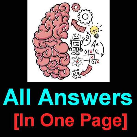 Brain Test Answers [All 147+ Level In One Page] » Puzzle Game Master