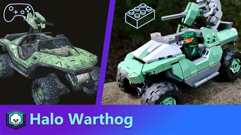 Custom LEGO Halo Warthog with INSTRUCTIONS! - YouTube