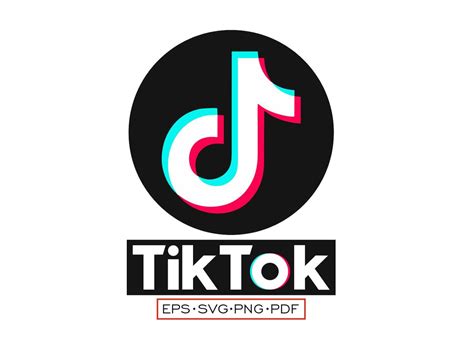 Tik Tok Logo White SVG Tiktok Tik Tok digital download Png | Etsy