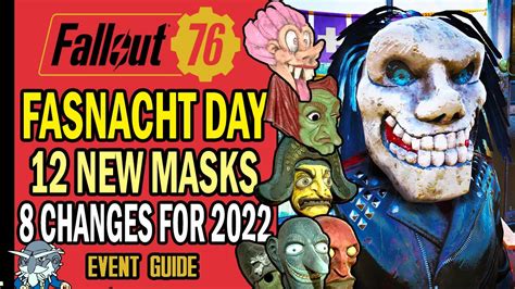 All Fallout 76 Fasnacht Day Rarities Masks, 47% OFF