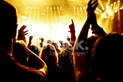 Cheering Concert Crowd Stock Photo | Royalty-Free | FreeImages