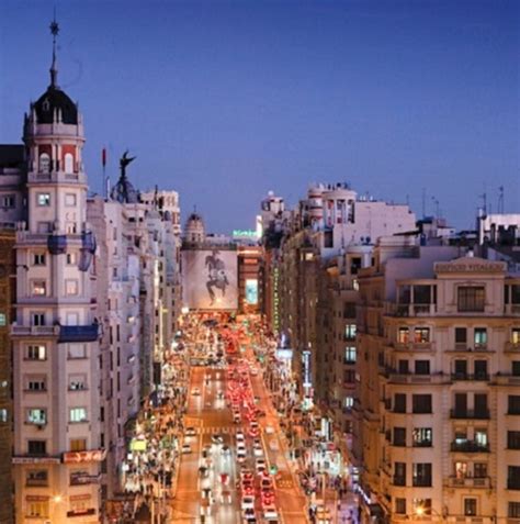 Gran Via, the Mecca of shopping & entertainment in Madrid