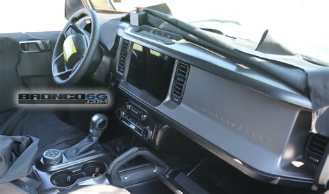 Spied: 2021 Bronco Interior Full Look @ Dash, Screen, Console, 4WD ...