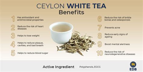 Benefits of Ceylon White Tea - FAQ on Tea - EDB Sri Lanka