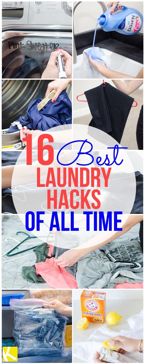 16 Best Laundry Hacks of All Time - The Krazy Coupon Lady