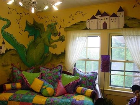 dragon kids-rooms | Girl room, Fairytale bedroom, Fresh paint