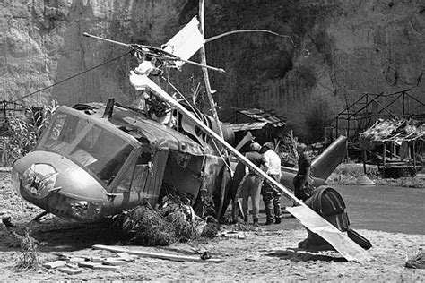 On July 23, 1982 a helicopter crash on the set of the movie “Twilight ...