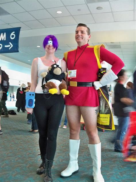 Leela and Zapp, excellent couple's costume for me and Birk Zapp ...