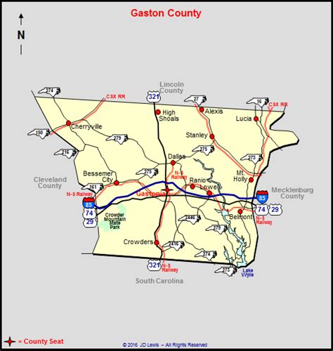 Gaston County, North Carolina