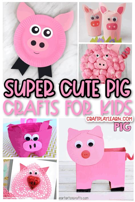 Pig Craft Ideas For Preschool Kids - Craft Play Learn