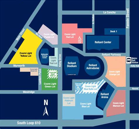 Houston Texans Parking Lots & Passes at NRG Stadium