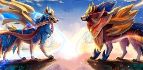 Zacian and Zamazenta | Articuno pokemon, Cute pokemon wallpaper, Pokemon