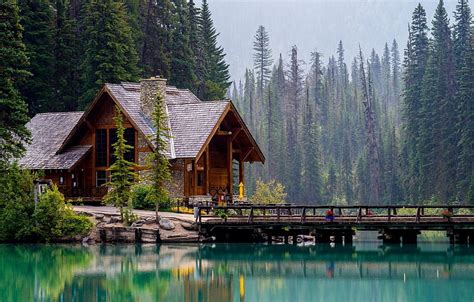 Lake Cabin Forest, Canadian Forest HD wallpaper | Pxfuel