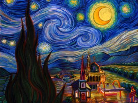 Wallpapers Van Goghs Starry Night - Riset