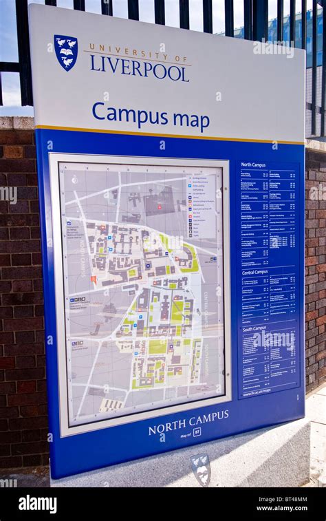 University Of Liverpool Map