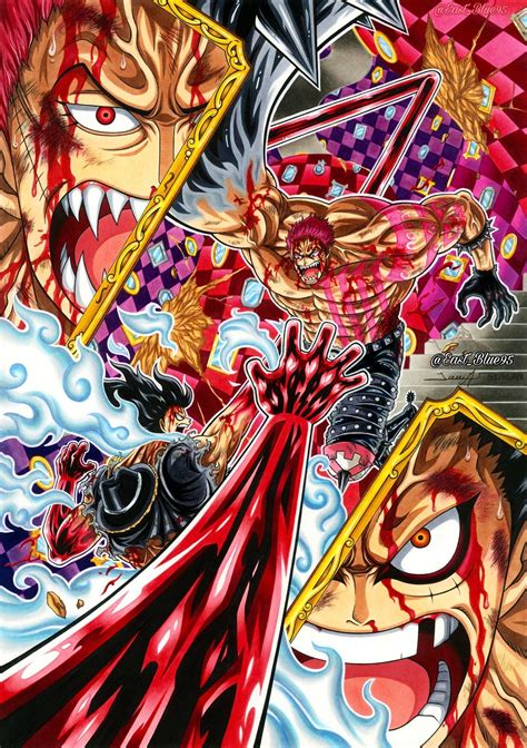 Luffy vs Katakuri || One Piece | Personajes de anime, Personajes de one ...