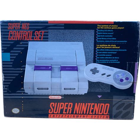 Original Super Nintendo Entertainment System (SNES ...