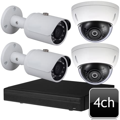 Dahua 4 channel 4 MegaPixel IP Security Camera System OEM-SD6