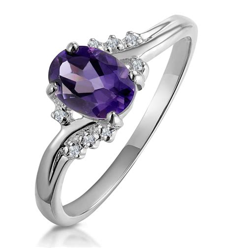 Amethyst Engagement Rings | The Diamond Store