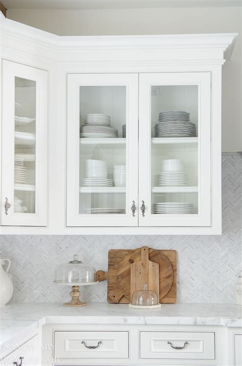 Glazed White Kitchen Cabinets Pictures | Wow Blog