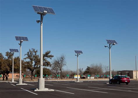 Solar Parking Lot Lighting Projects Overview