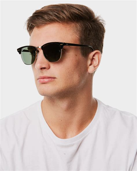 Ray-Ban Clubmaster Polar Sunglasses - Black | SurfStitch