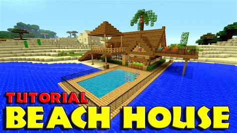 Minecraft: How To Build A BEACH House Tutorial (Simple & Easy Small ...