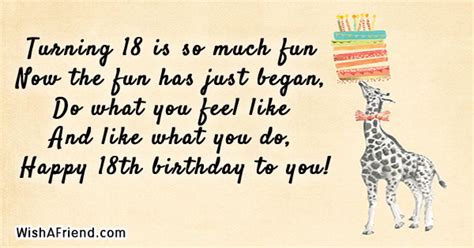 18th Birthday Quotes